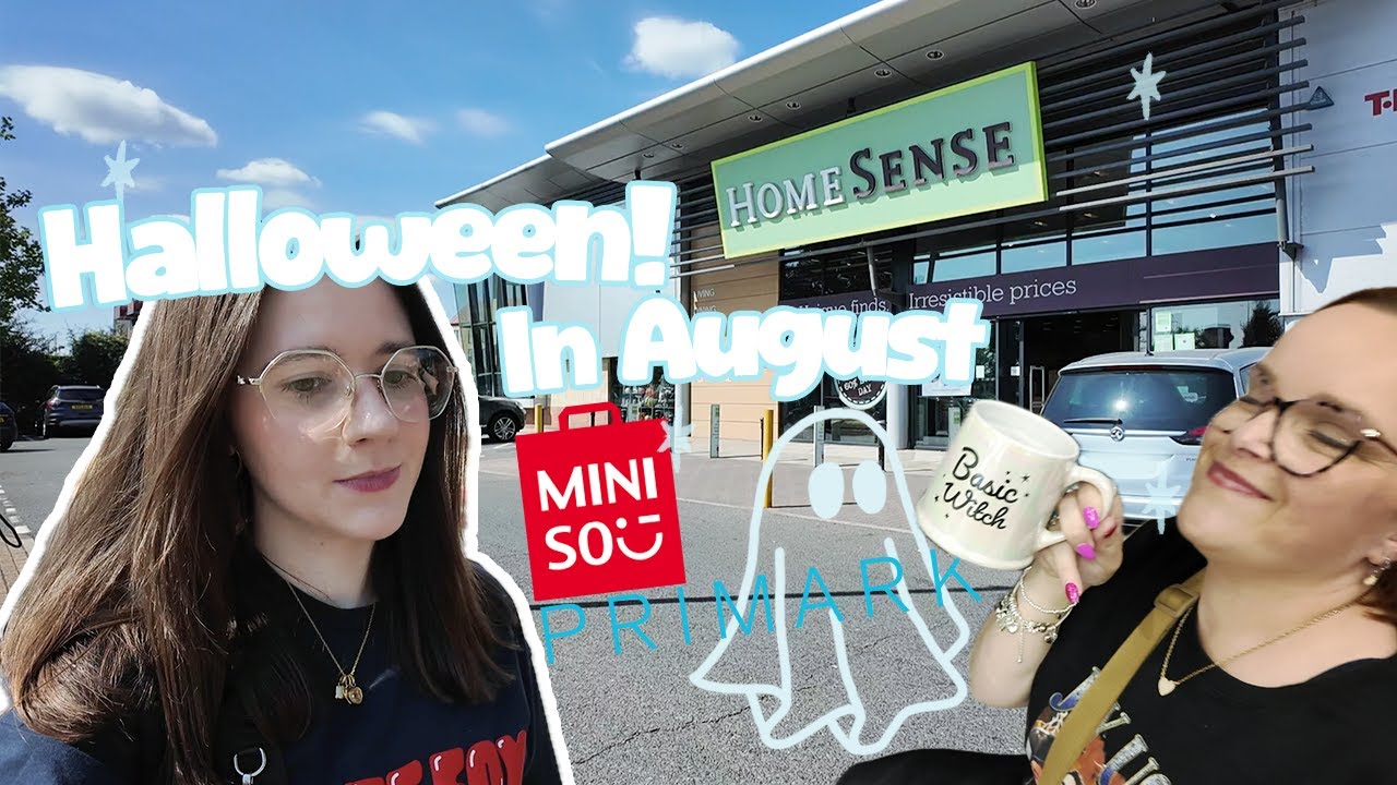 HALLOWEEN shopping in August  ✨ | Home Sense, Primark & a haul