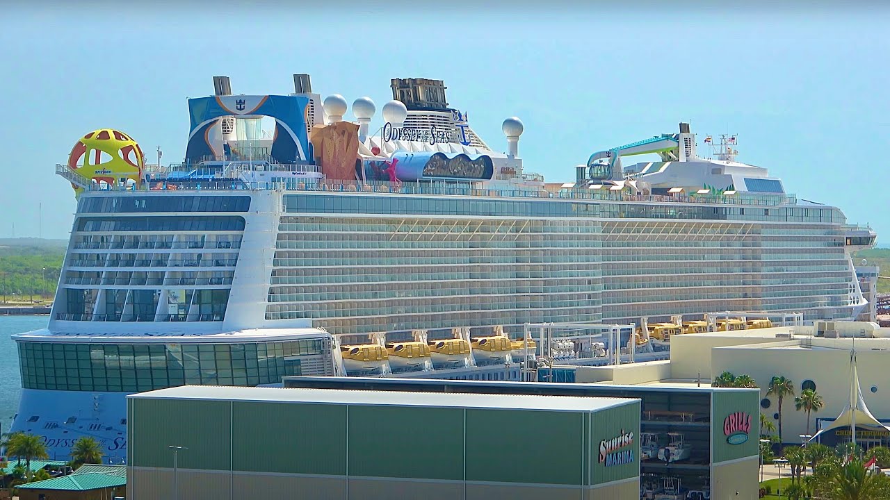 Odyssey of the Seas and Carnival Mardi Gras in Port Canaveral