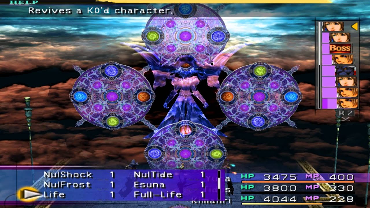FFX Walkthrough Part 79 Boss: Seymour Omnis
