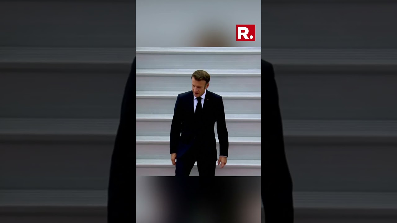 G20 Summit 2023: French President Emmanuel Macron Arrives In New Delhi, Watch
