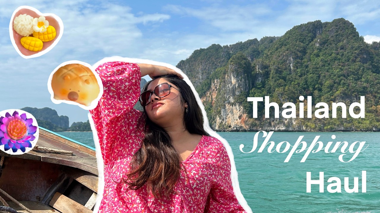 Thailand Shopping Haul  |  Cutesy trinkets ✨🤍