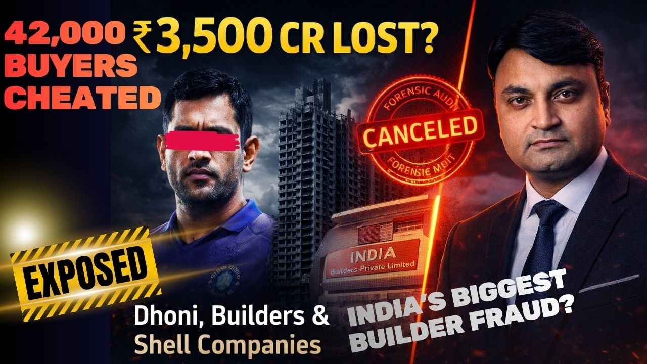 AMRAPALI SCAM EXPOSED | HOW ₹3,500 CRORES VANISHED & 42,000 BUYERS WERE TRAPPED #scam #investors