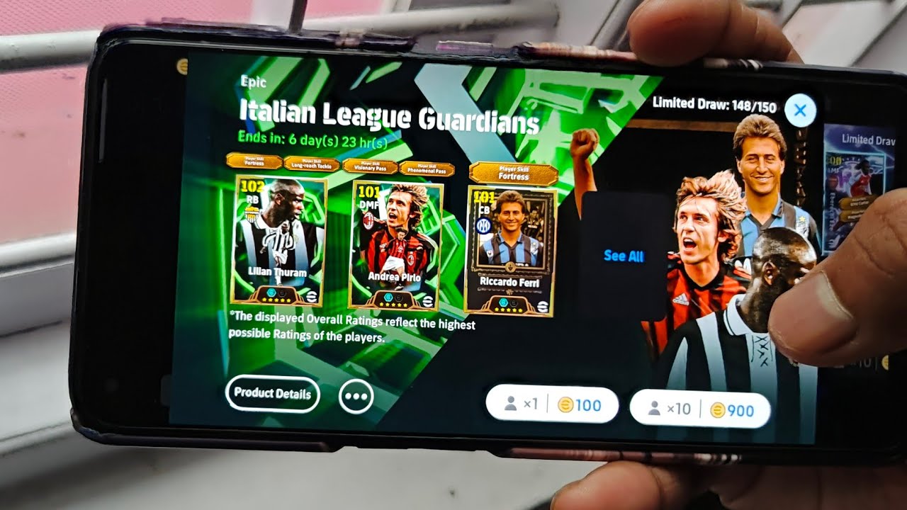 NEW THURAM 108 EPIC PACK 😱💯 TRICK EPIC THURAM,PIRLO,FERRI PACK OPENING TRICK 