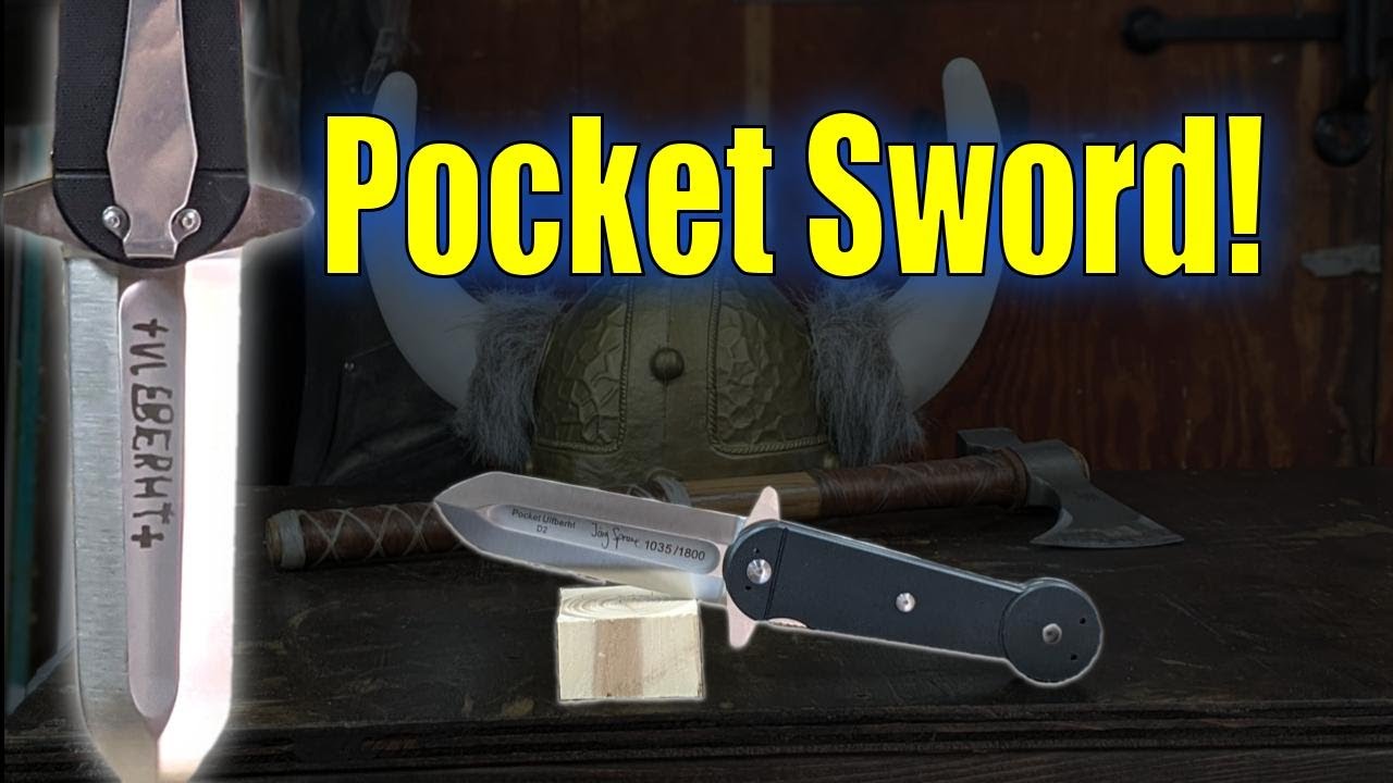 The Pocket Ulfberht | J&ouml;rg Sprave's Folding Pocket Knife Sword