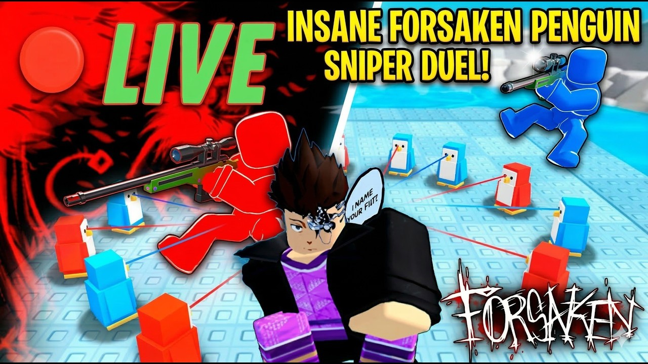 🔴[LIVE] RIVALS, KNOCKOUT and FORSAKEN, #roblox