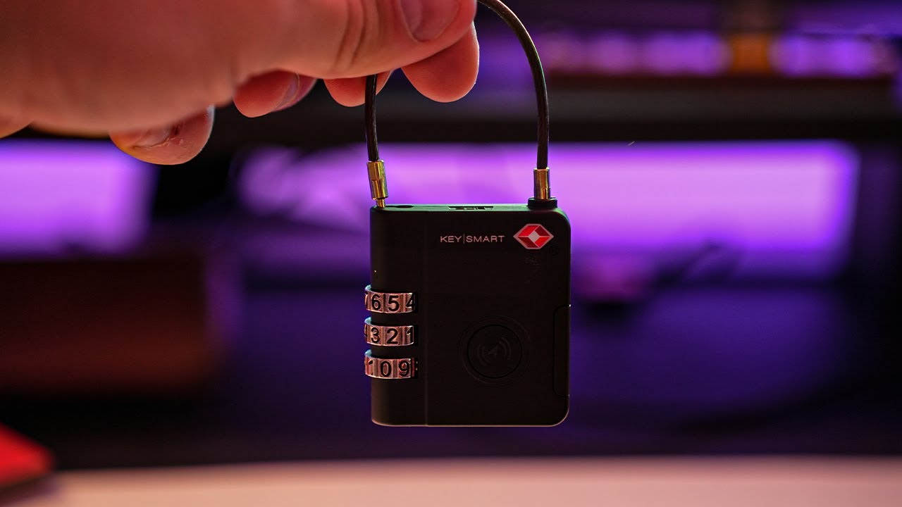 Лучшее сочетание дорожного замка и Air Tag &mdash; Key Smart