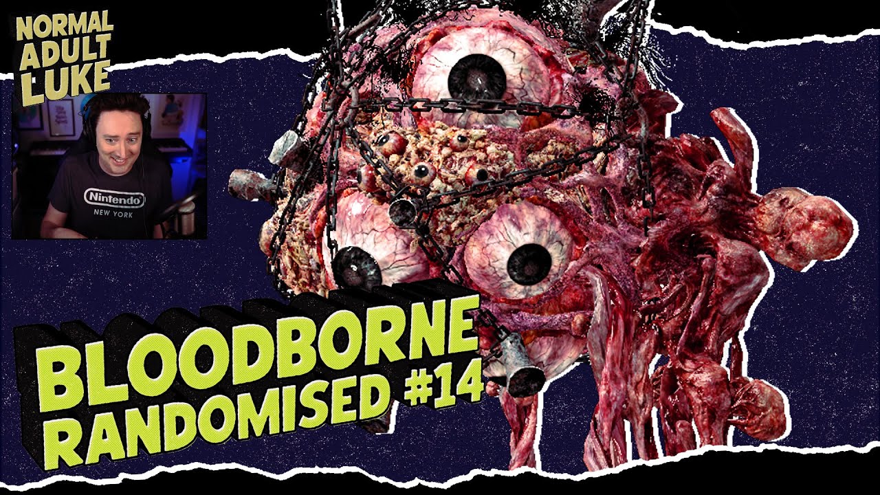 Bloodborne with bosses & enemies RANDOMISED (60fps)🩸MERGO'S WET NURSE ➡️❓❓❓