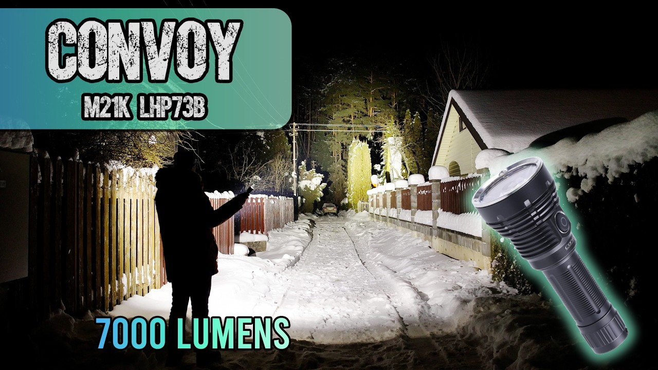 🔦 Обзор Convoy M21K LHP73B – Компактный размер, огромная мощность!