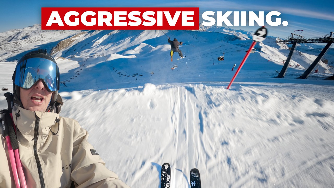 BLINDFLUG in die SCHWARZE Ski-Piste?! FULL SEND in Ischgl!🇦🇹