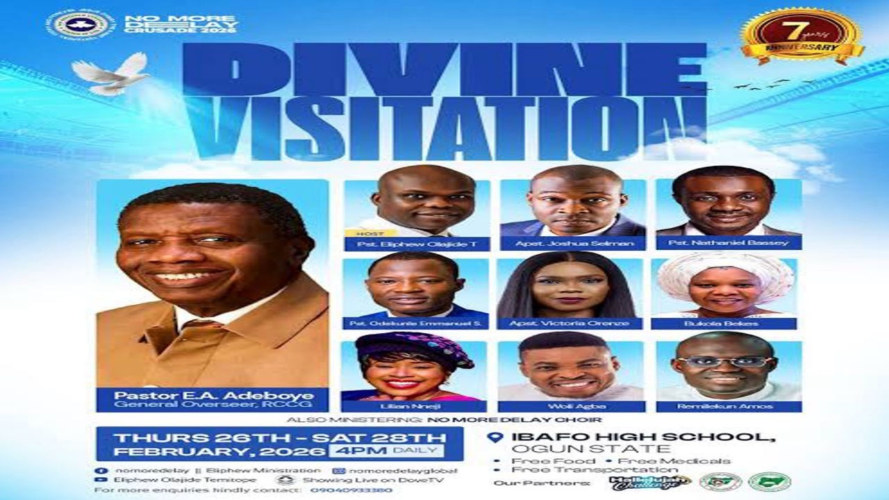 NO MORE DELAY CRUSADE 2026 || DIVINE VISITATION || DAY 1