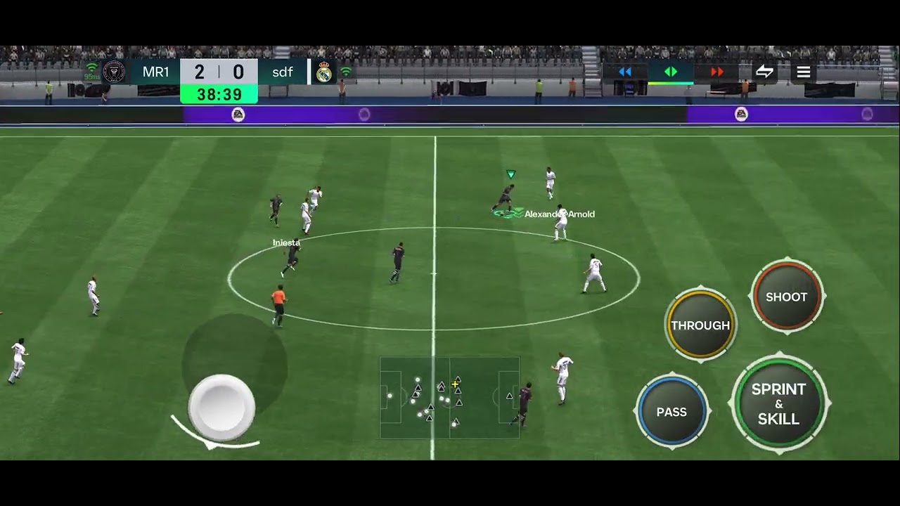fcb vs real madrid #gaming #fifa #football #fifamobile 