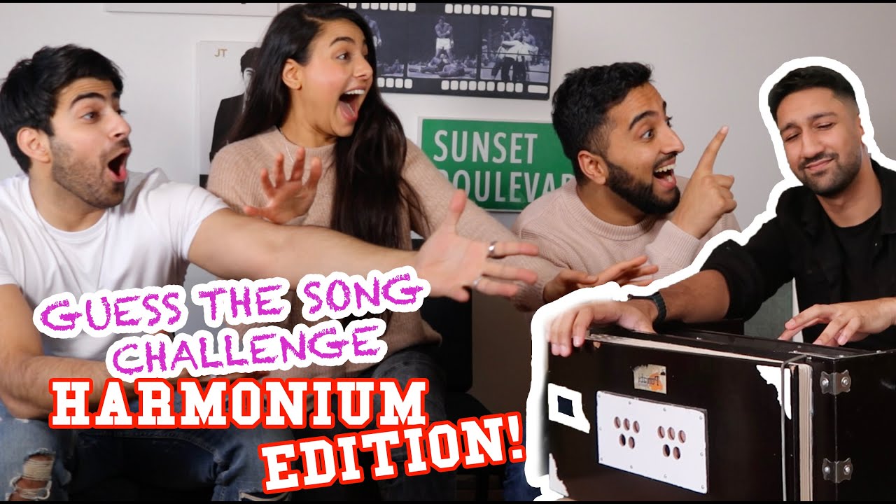 GUESS THE SONG CHALLENGE - HARMONIUM EDITION!! FT @ZeshanSajid @nimrahszaman @Yasirdesigns