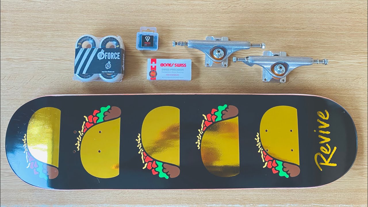 2021 SKATEBOARD SET UP! (Revive Skateboards)