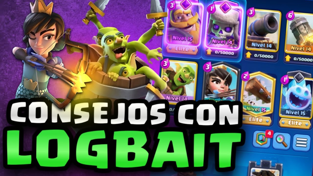 ASÍ SE JUEGA LOG BAIT EN CLASH ROYALE!! (CONSEJOS)