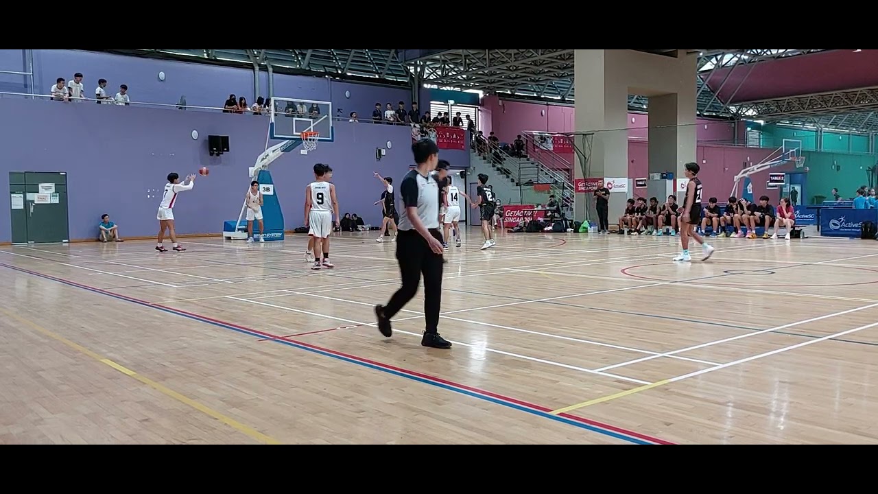 NSG B div west zone boys sec.rd bukit panjang gov. vs jurong west sec. 1st qtr