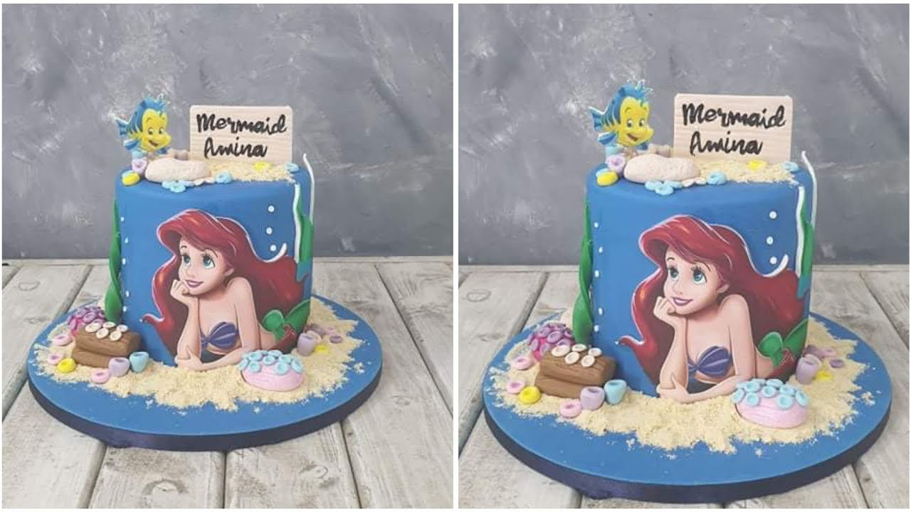 AMAZING MERMAID CAKE | BIRTHDAY CAKE | VLOG#3