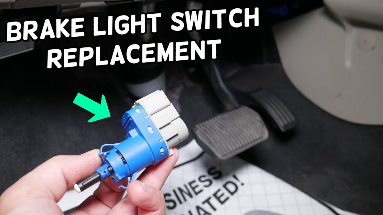 FORD FOCUS BRAKE LIGHT SWITCH REPLACEMENT REMOVAL LOCATION 2012 2013 2014 2015 2016 2017 2018