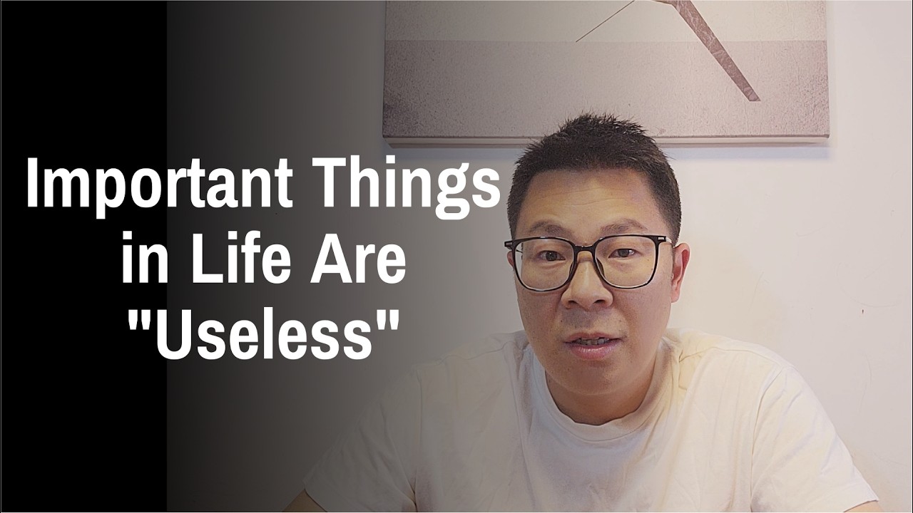 The Most Important Things in Life Are &ldquo;Useless&rdquo;｜Zhuangzi Was Right All Along