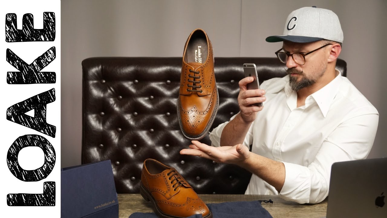 Английская обувь LOAKE 1880 Badminton / мужской стиль жизни