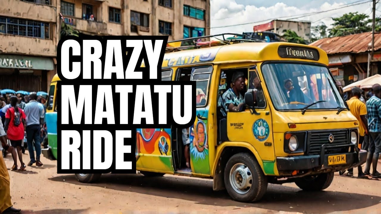 FIRST TIME Riding a Matatu in Kenya (CRAZY Experience) **MUST WATCH**   | @KingKhay1   @SheilaGakii