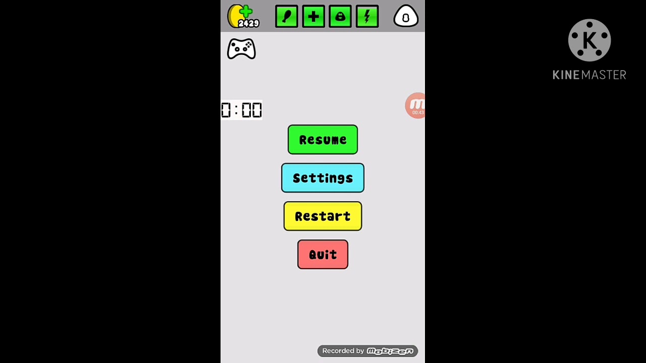 Pou:Coins% Connect (1:16.17) (former World Record)
