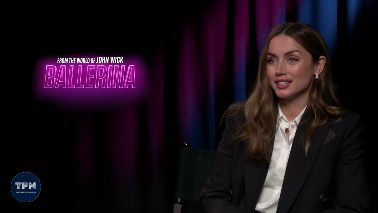 Ana de Armas - Ballerina (From The World of John Wick) Interview