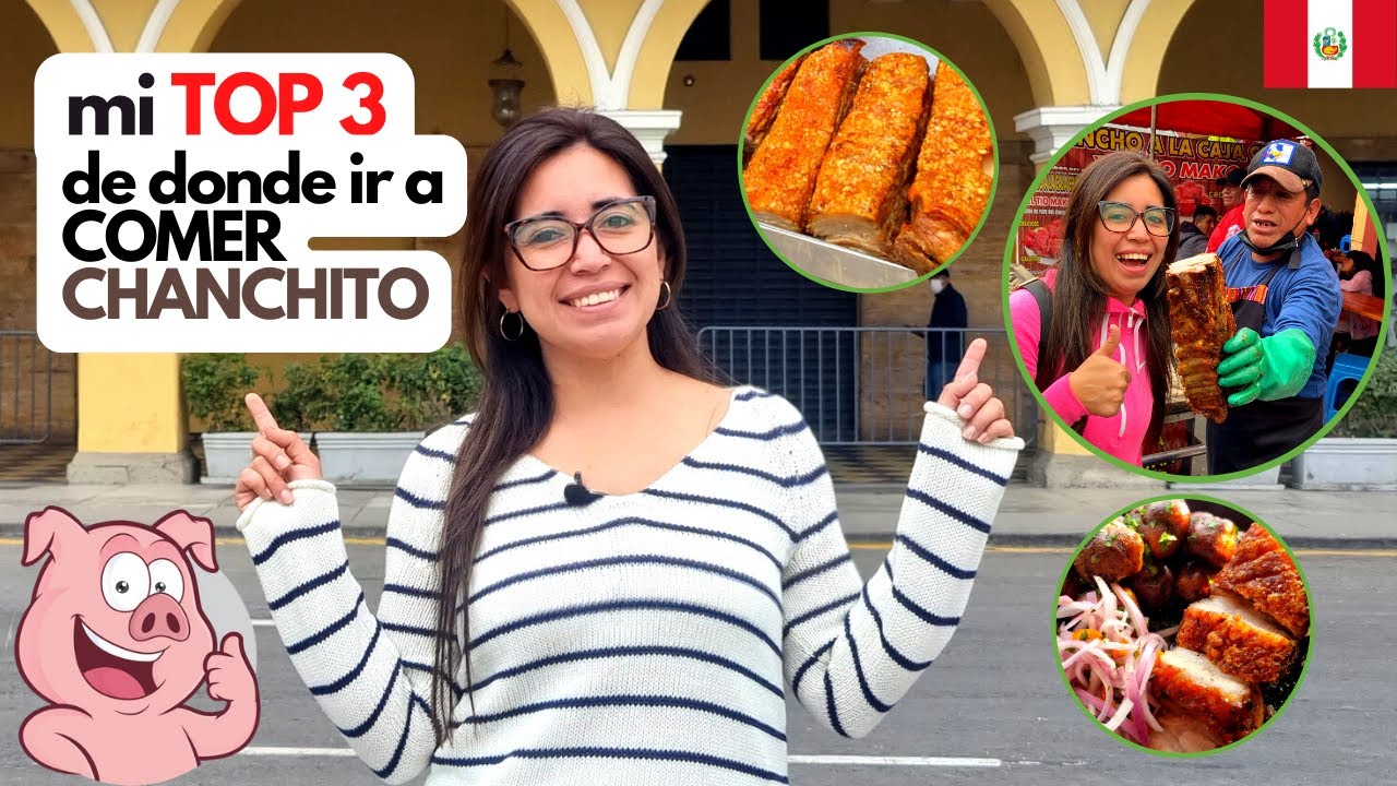 Donde COMER en LIMA 🇵🇪 el MEJOR CHANCHO 🐷 | AQUI mi TOP 03 ⬇⬇⬇
