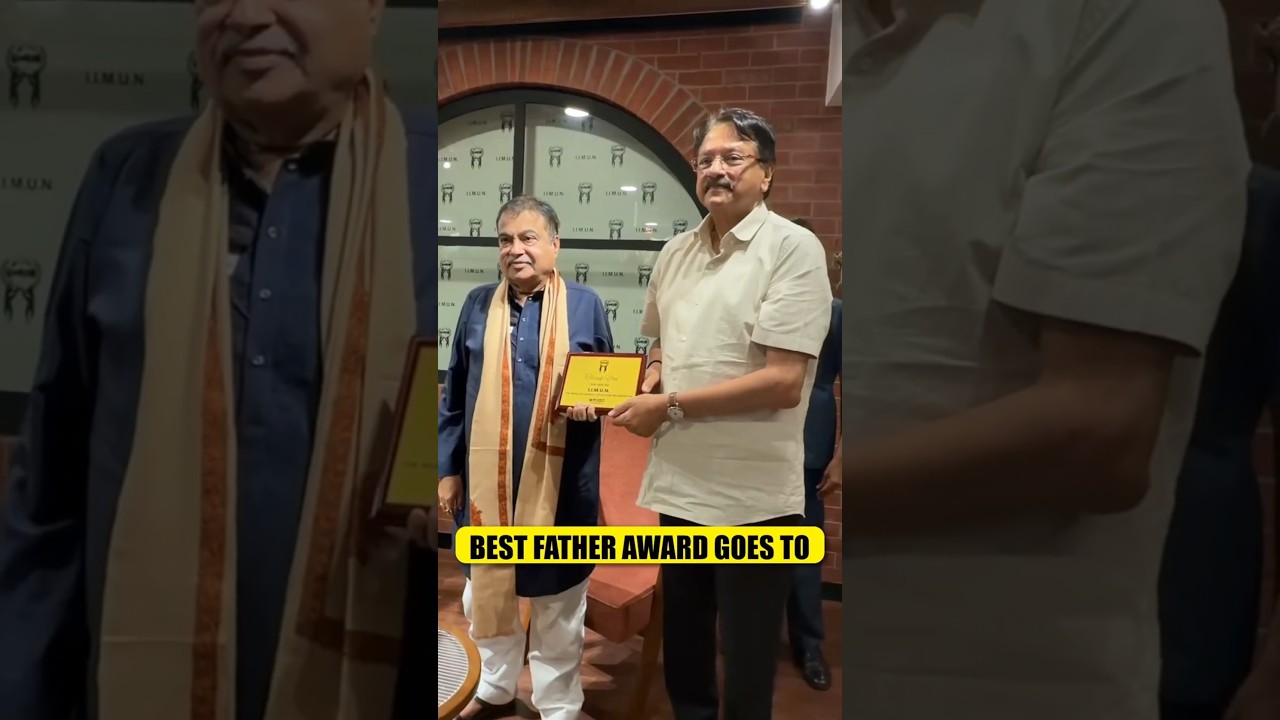 NITIN GADKARI: The IDEAL FATHER!🫡#ethanol #e20petrol #ethanolblending #news
