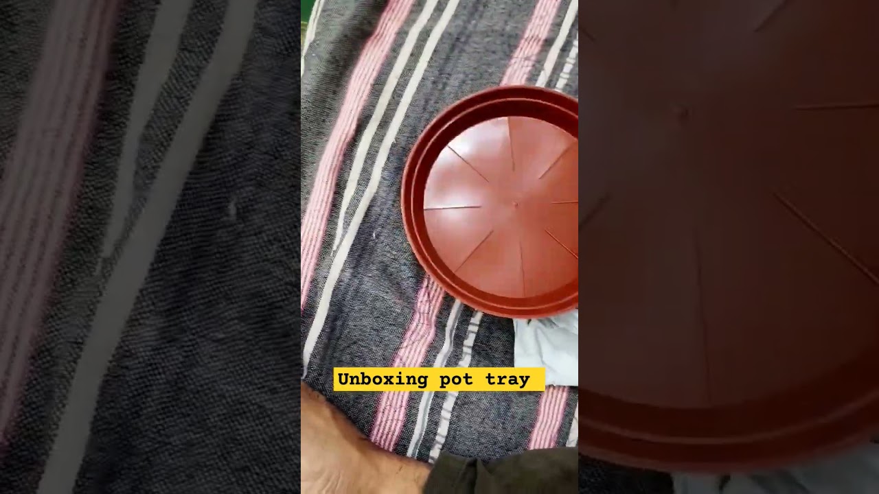 #flipkart unboxing pot tray