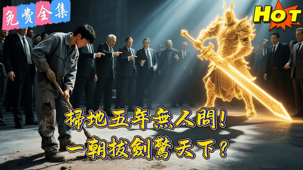 【全集】隱忍五年，身份曝光！掃地雜役一抬手，全武林宗師集體下跪！丨王培根 &  陈嘉欣 丨 短劇完整版#短劇#熱門短劇#全集短劇#繁中短劇#完結超清