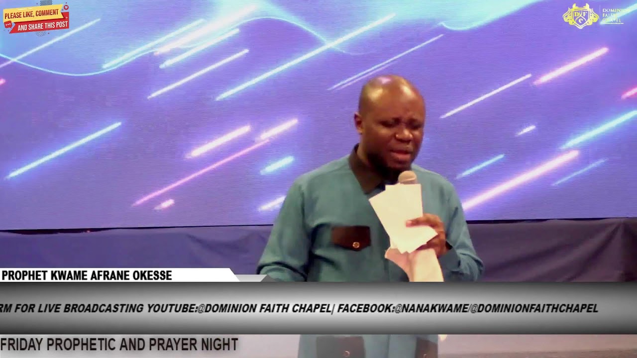 FRIDAY PROPHETIC AND PRAYER NIGHT 3/6/2026