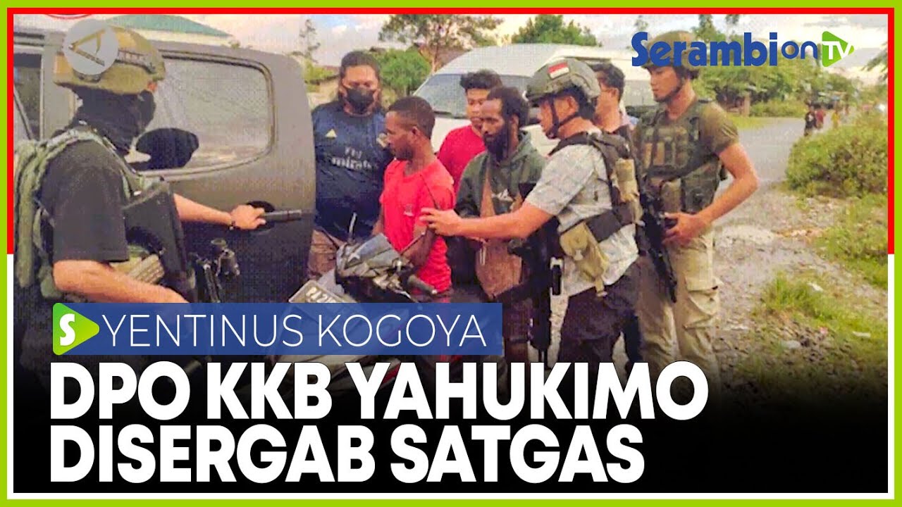 Satgas Nemangkawi Tangkap DPO KKB Yahukimo, Yentinus Kogoya