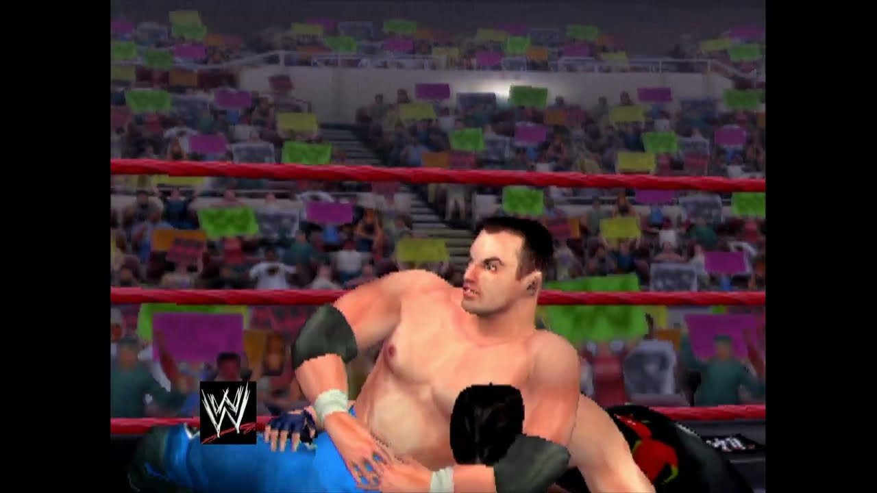 WWE Smackdown sym ps2 game RAW Lance Storm vs BoyL  2003 part 2