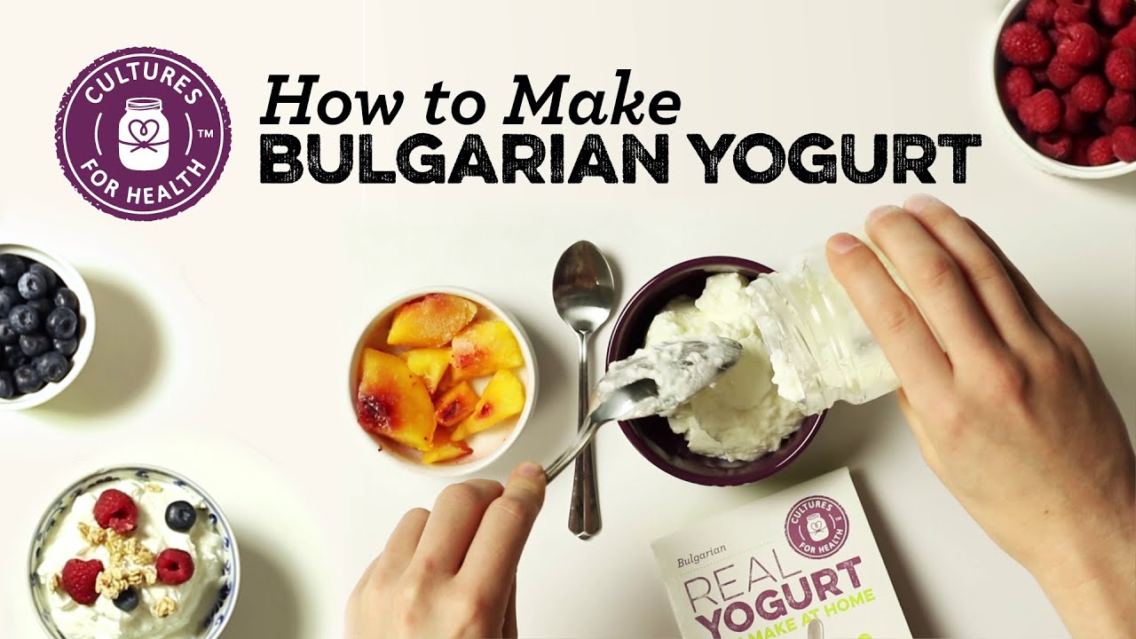 How to Make Bulgarian Yogurt at Home | Probiotic-Rich Recipe | Cultures for Health