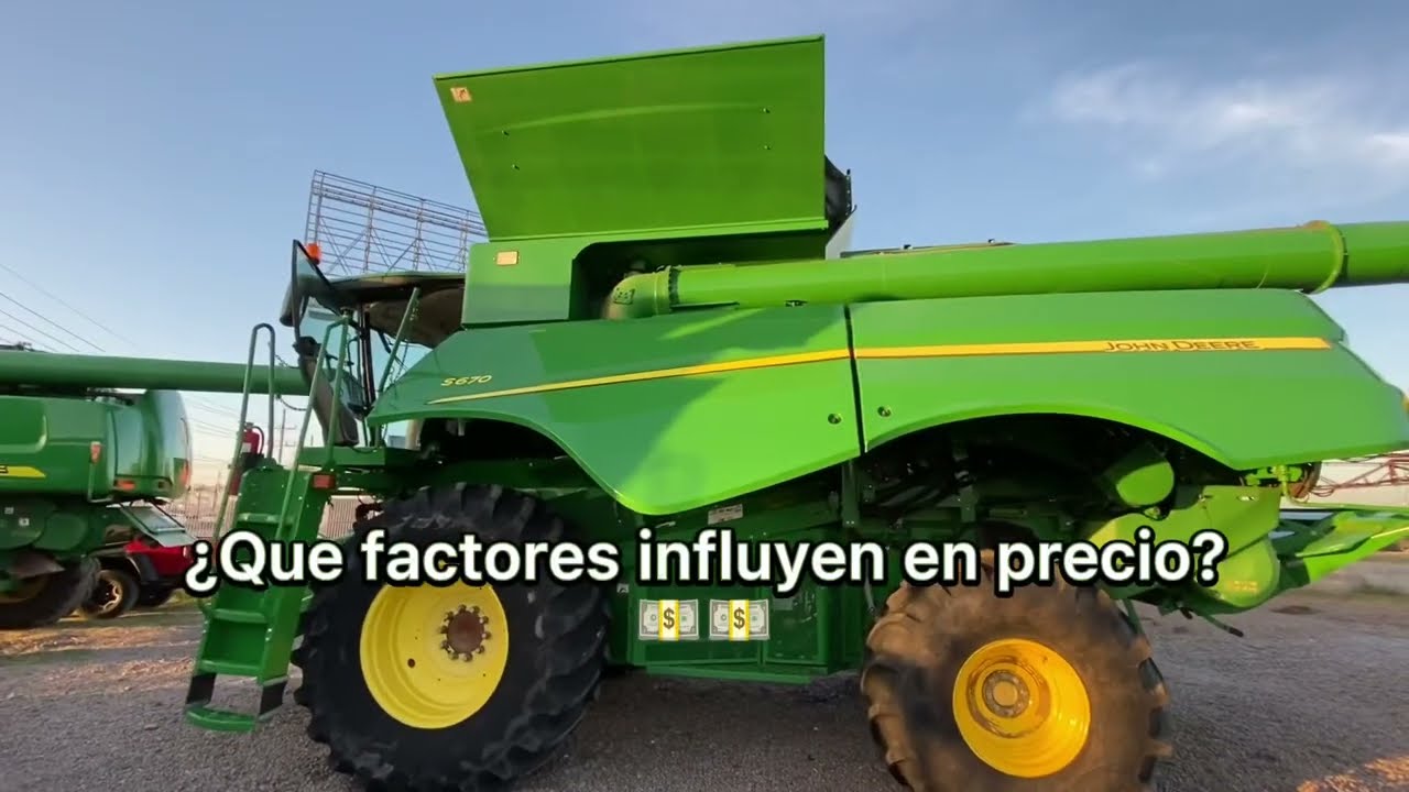 Que debes saber antes de comprar una Trilladora(cosechadora) ?John Deere