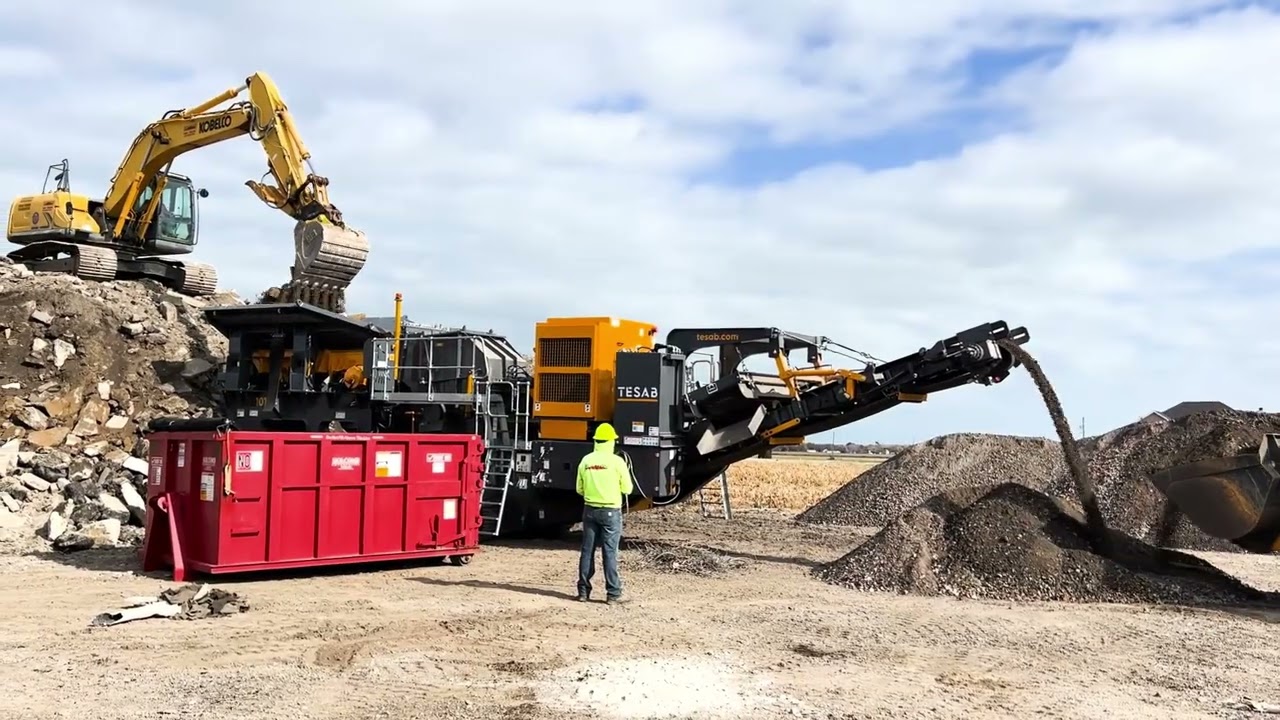 2023 Tesab 1012TS Tracked Impact Crusher -  Uniform Product!