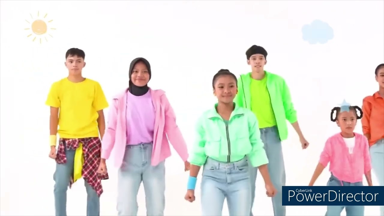 Senam Anak Malaysia Hebat-Cover Bahasa Melayu