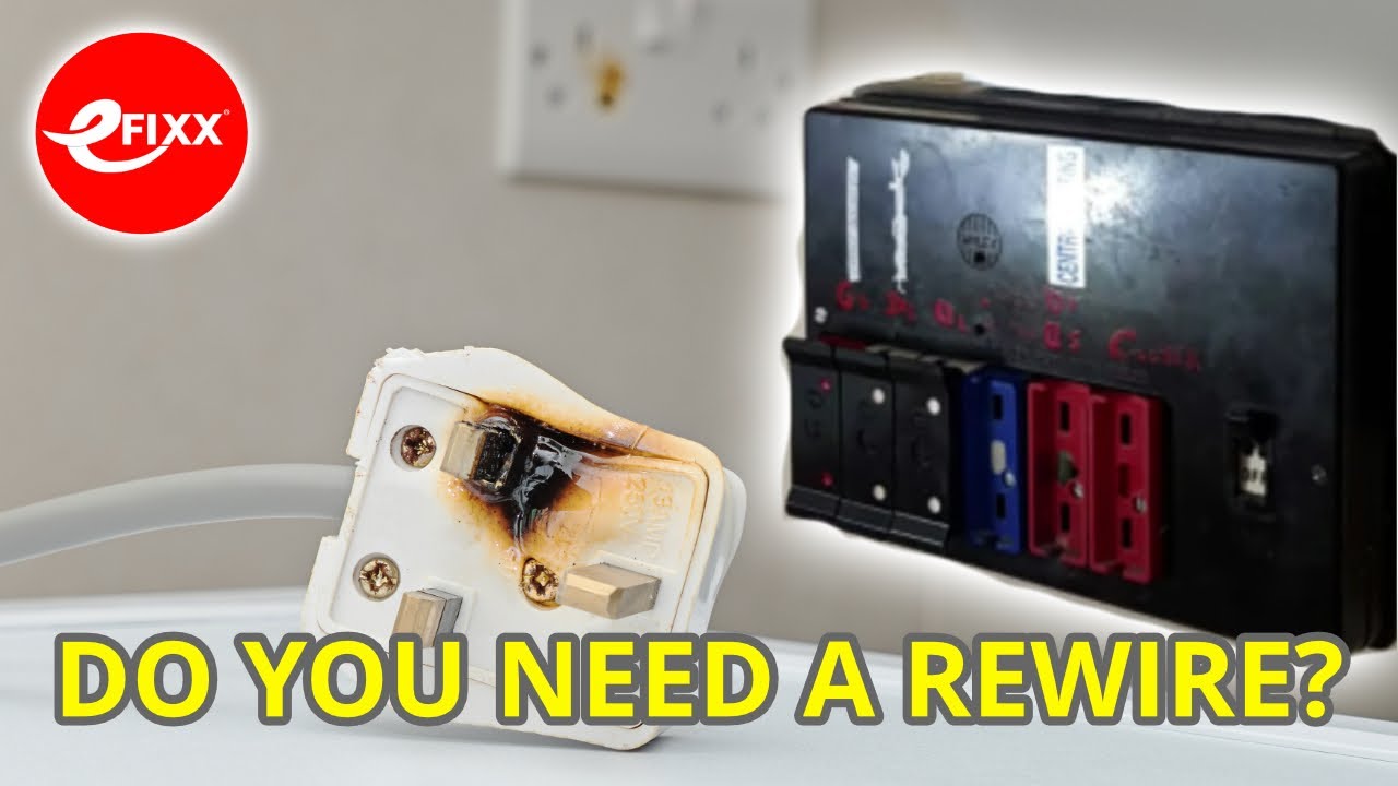 8 SIGNS THAT YOUR HOUSE MAY NEED AN REWIRE - watch this before contacting an electrician