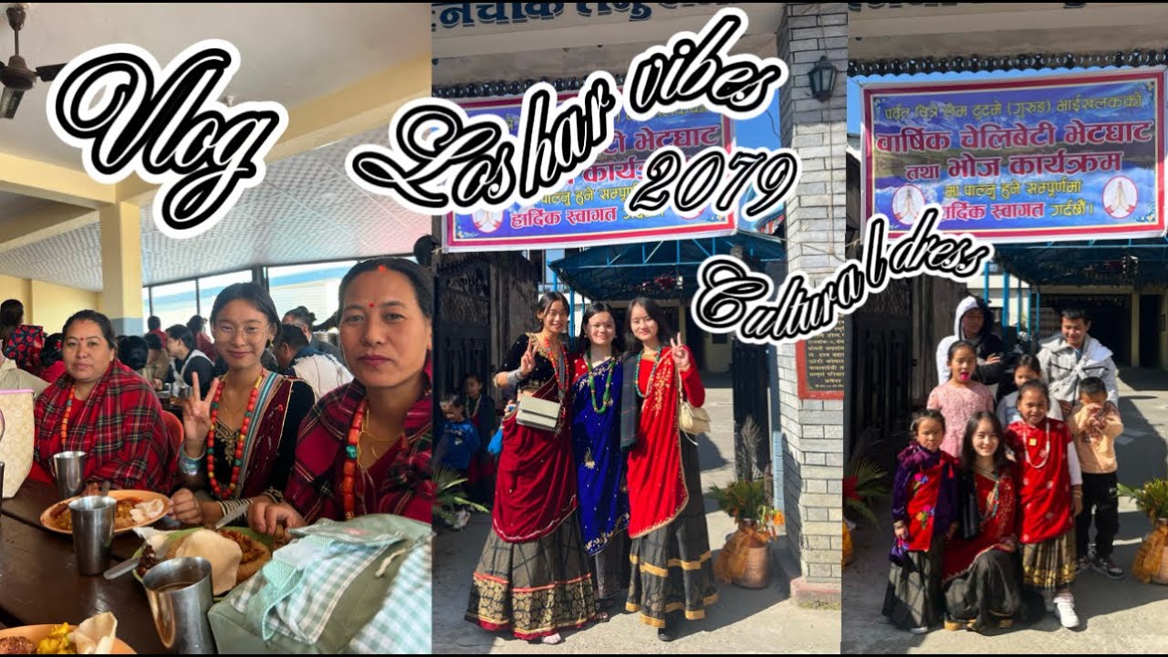 Loshar party || @reshmighale  Cultural dress🫶