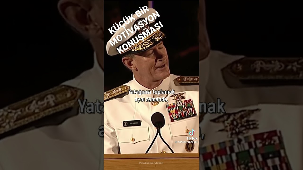 Amerikalı Generalden Motivasyon Konuşması