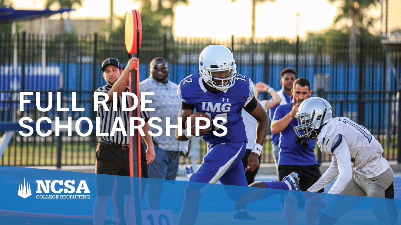 Full Ride Scholarships for Athletes [Types of Scholarships]