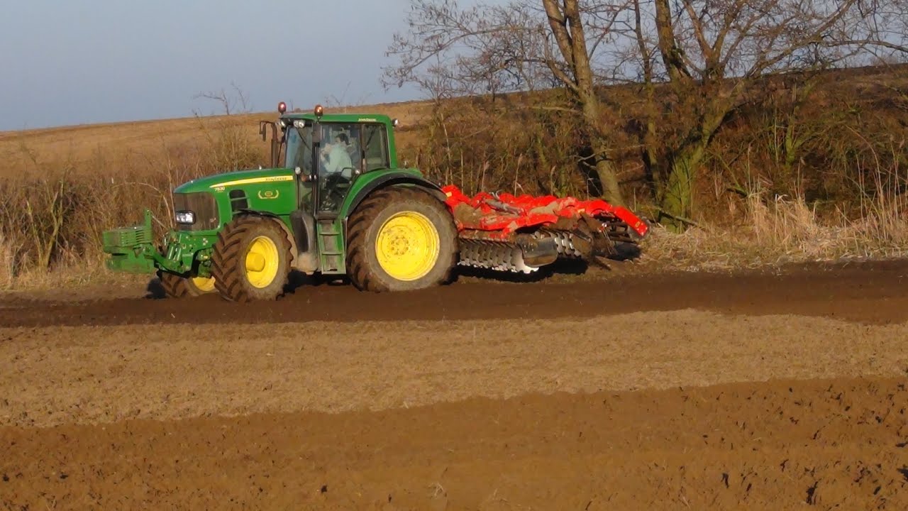 Jelonek w akcji ! Uprawa 2016 ! || John Deere 7530P || Grano System 5m ||