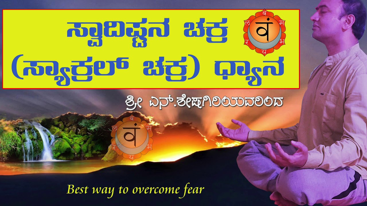 Swadhisthana Chakra Meditation Kannada by Sri N.Sheshagiri
