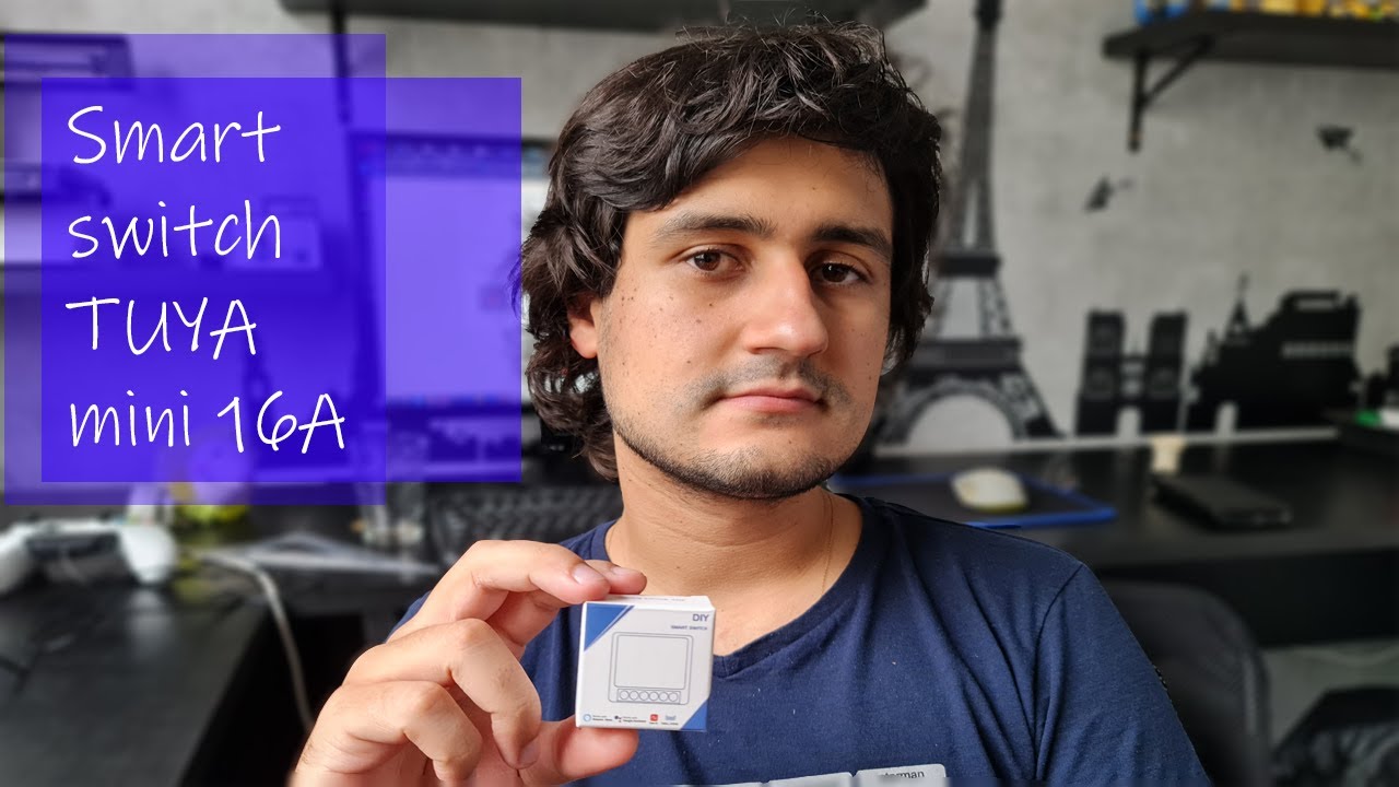 Smart Switch TUYA mini 16A review - concorrente sonoff mini r2, veja a comparação e muito mais!