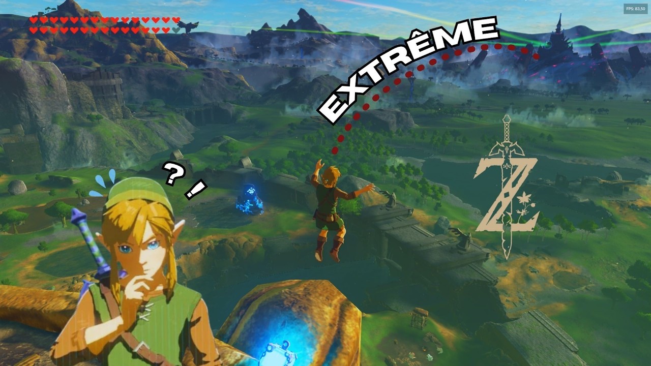 3 défis EXTRÊMES sur Zelda Breath of The Wild