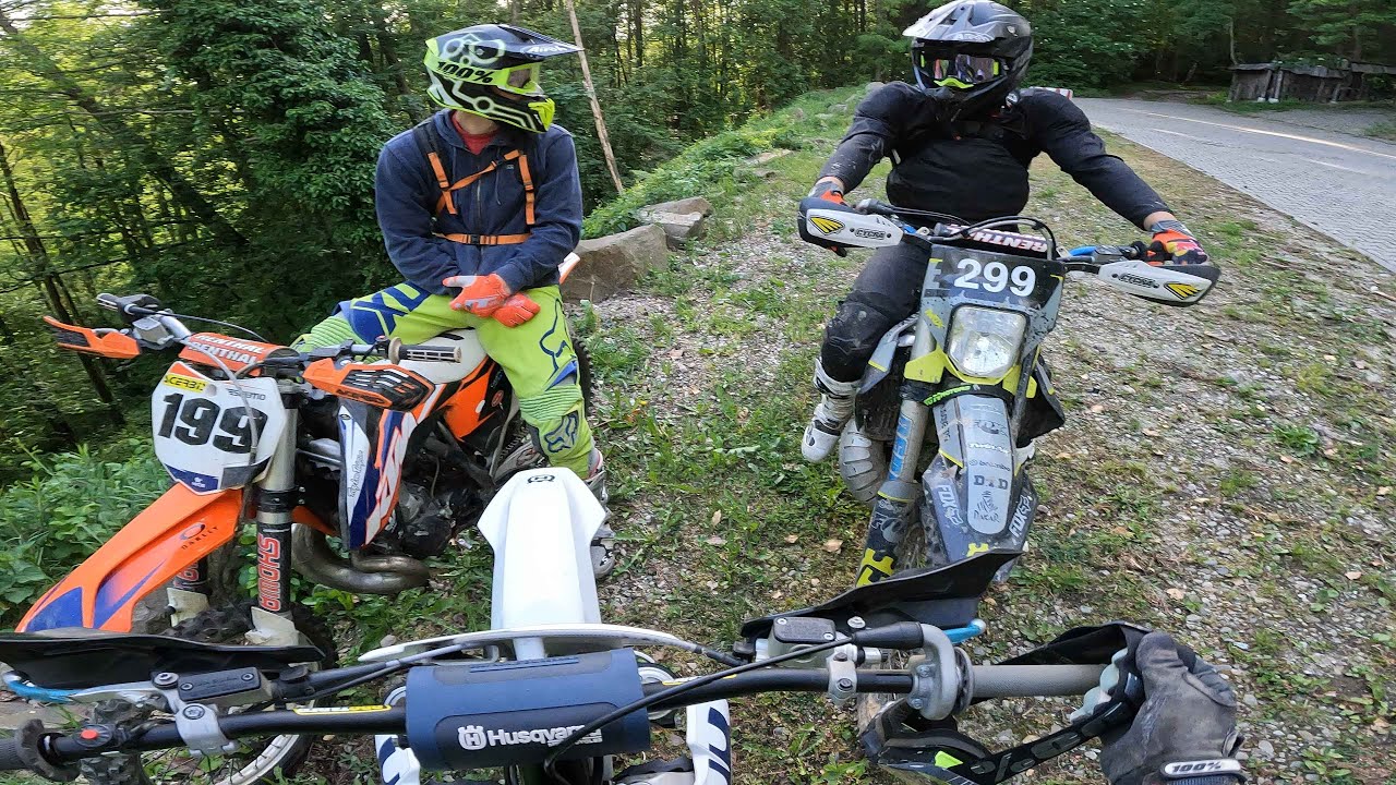 ENDURO W NOWEJ ODSŁONIE - HUSQVARNA TC 250 | PODJAZDY, POTOKI