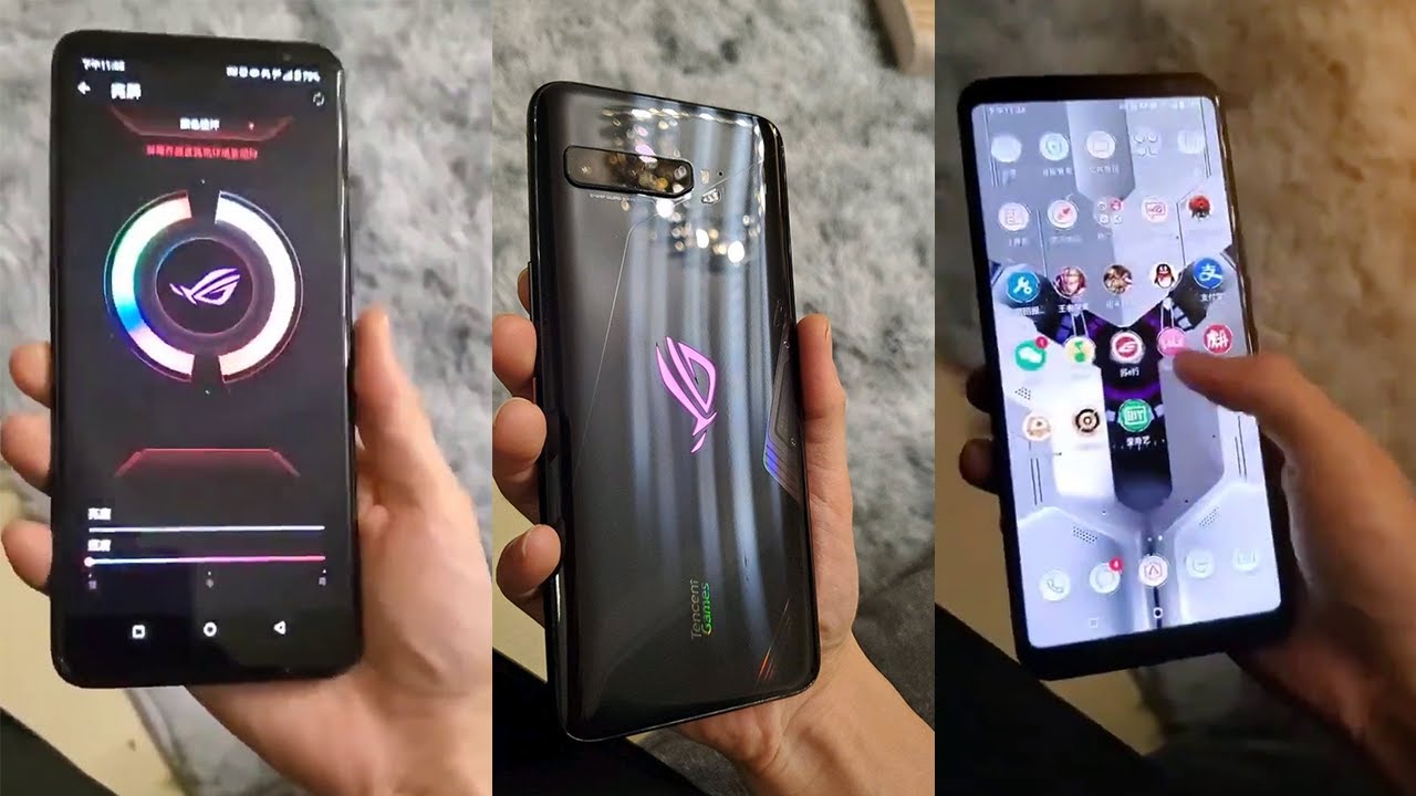 Asus ROG Phone 3 HANDS ON VIDEO!!!