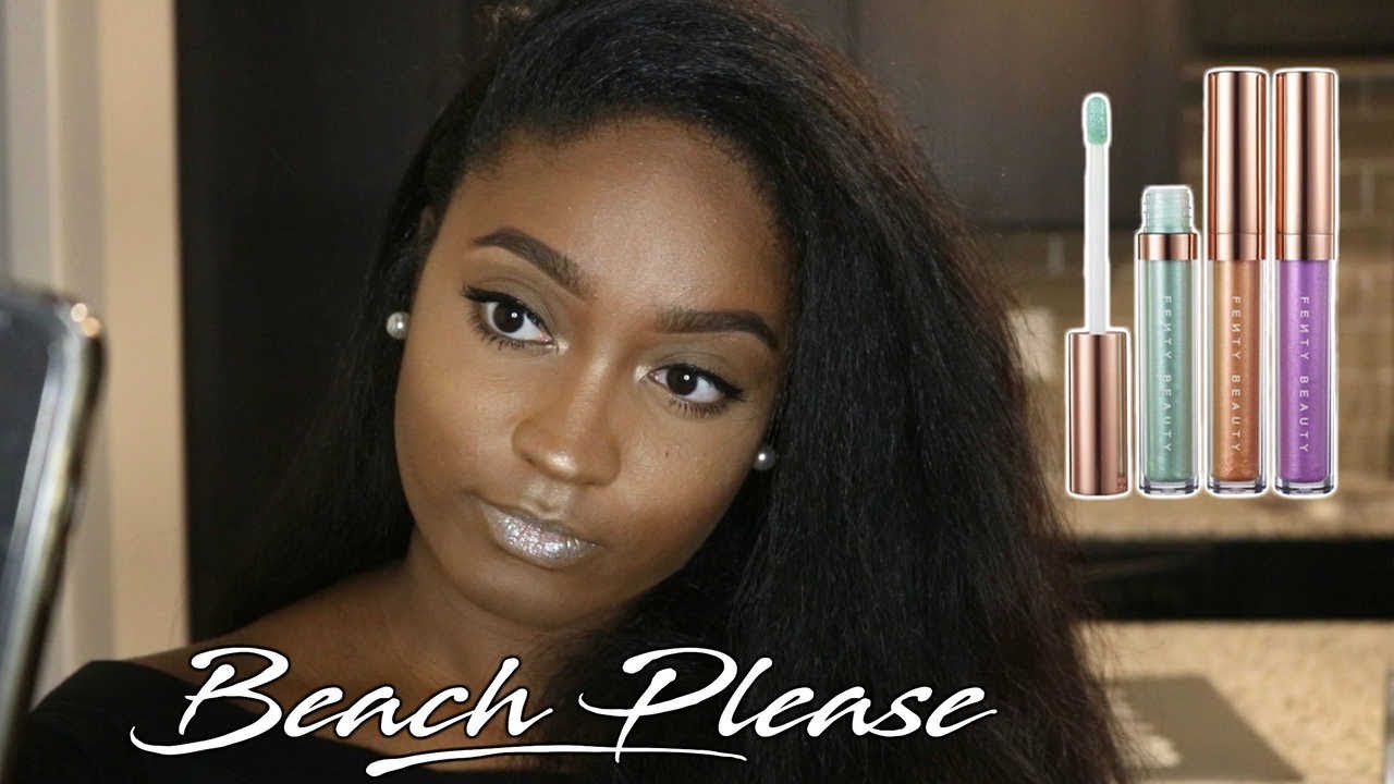 Summer Daze Swatches 🌴 | FENTY BEAUTY Beach Please