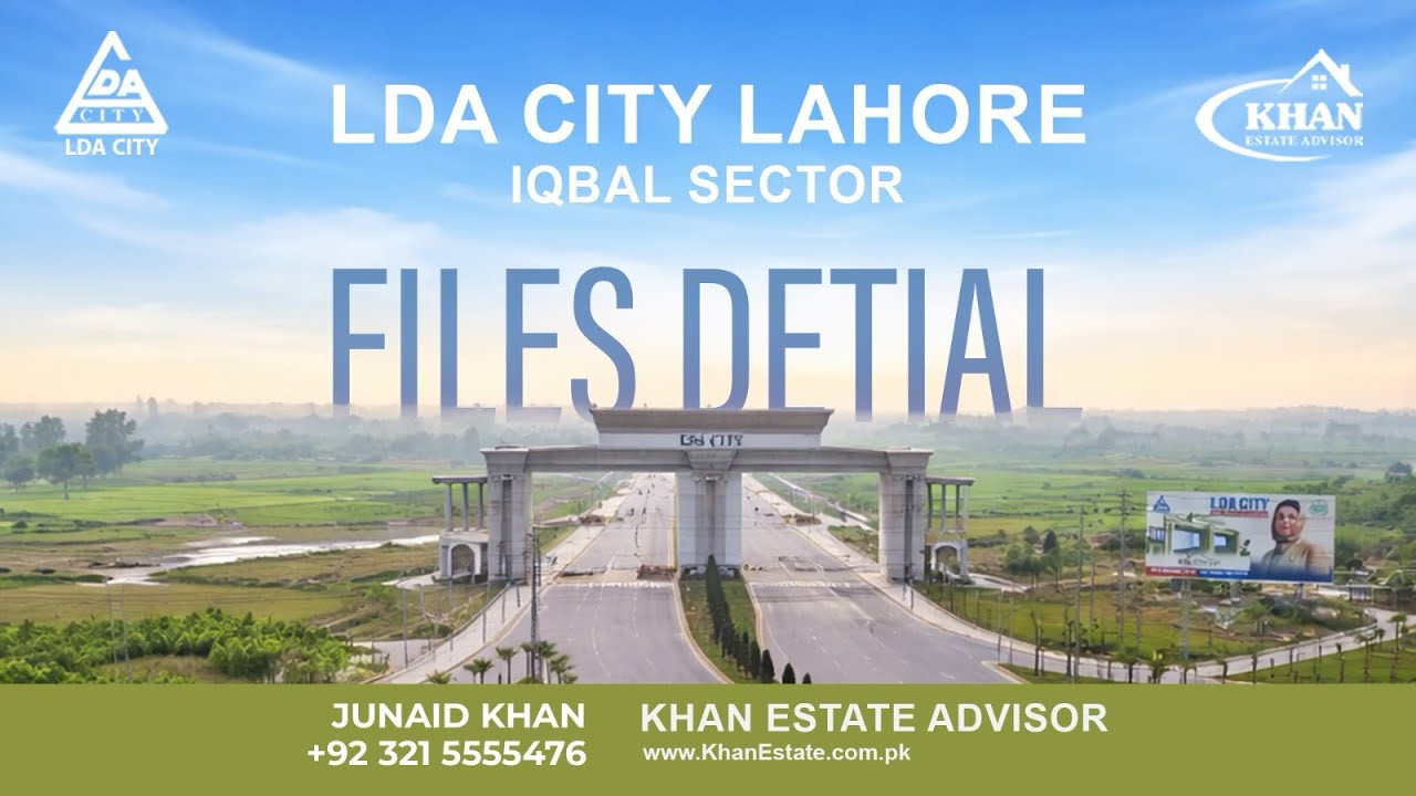LDA City Lahore Ready To Transfer Files For Sale in Iqbal Sector | Why Invest In Files&hellip;? Khan Estate