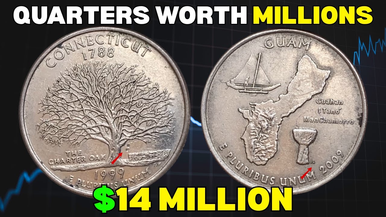 Top 5 Most Rare State Quarters That Are Worth Big $$$ in 2025 – You Could Be Sitting On A Fortune!